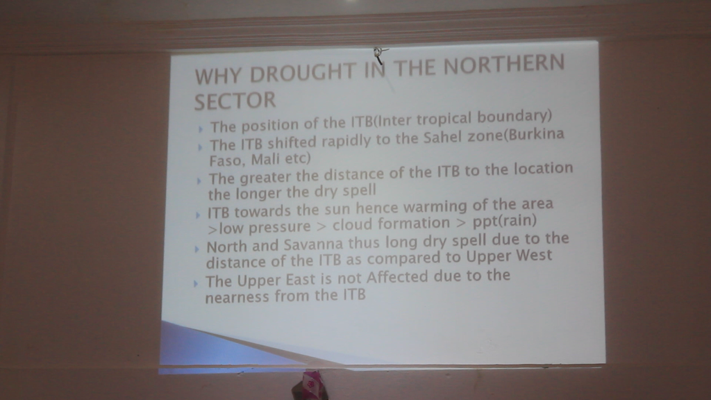 Gmet attributes dry spell in northern Ghana to the position of ITB ...
